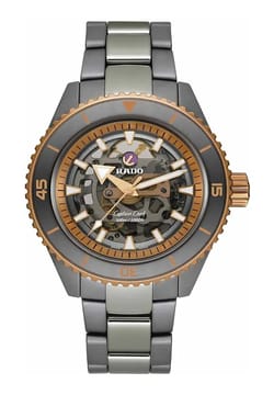 Rado Men's Captain Cook High Tech Ceramic Skeleton