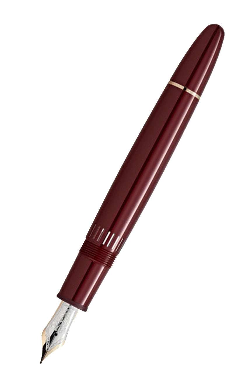 Montblanc Meisterstuck Burgundy Red LeGrand Fountain Pen