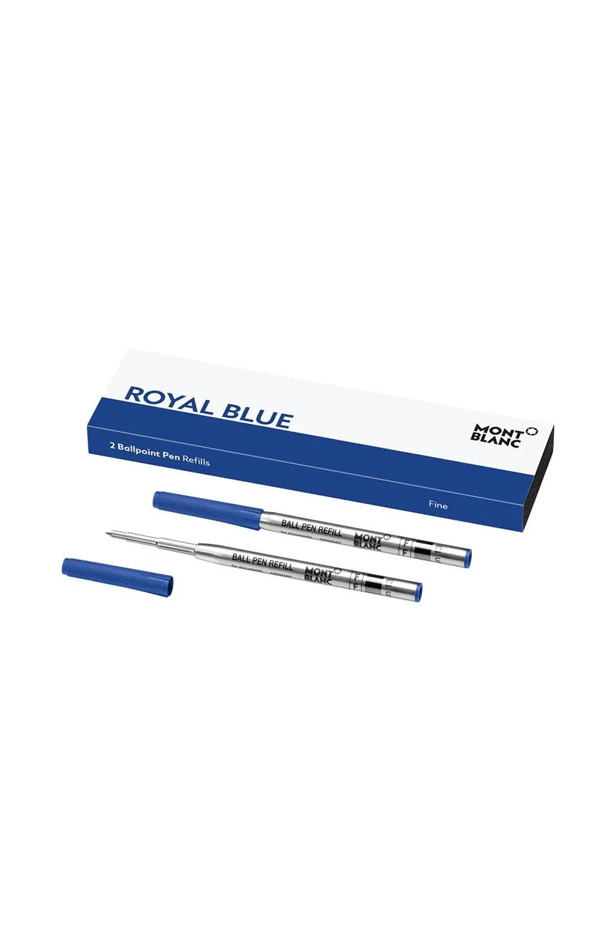 

Montblanc | 2 Ballpoint Pen Refills Fine Royal Blue