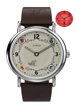 Timex Harry Potter x Weekender Gryffindor House 38mm Leather Strap Watch