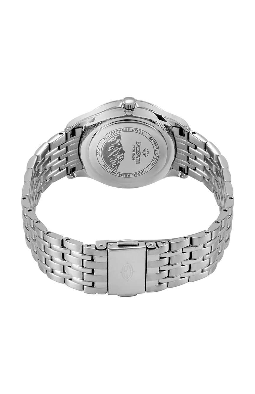 EverSwiss Gents Silver Stainless Steel watch