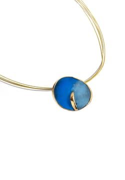 Fili Plaza Sol y luna bronze pendant necklace