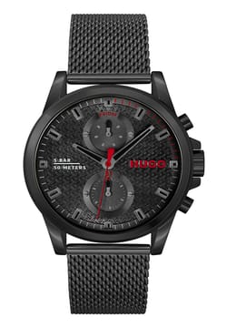 Hugo HUGO MENS QUARTZ LEATHER WATCH - 1530293 | RivoliShop.com