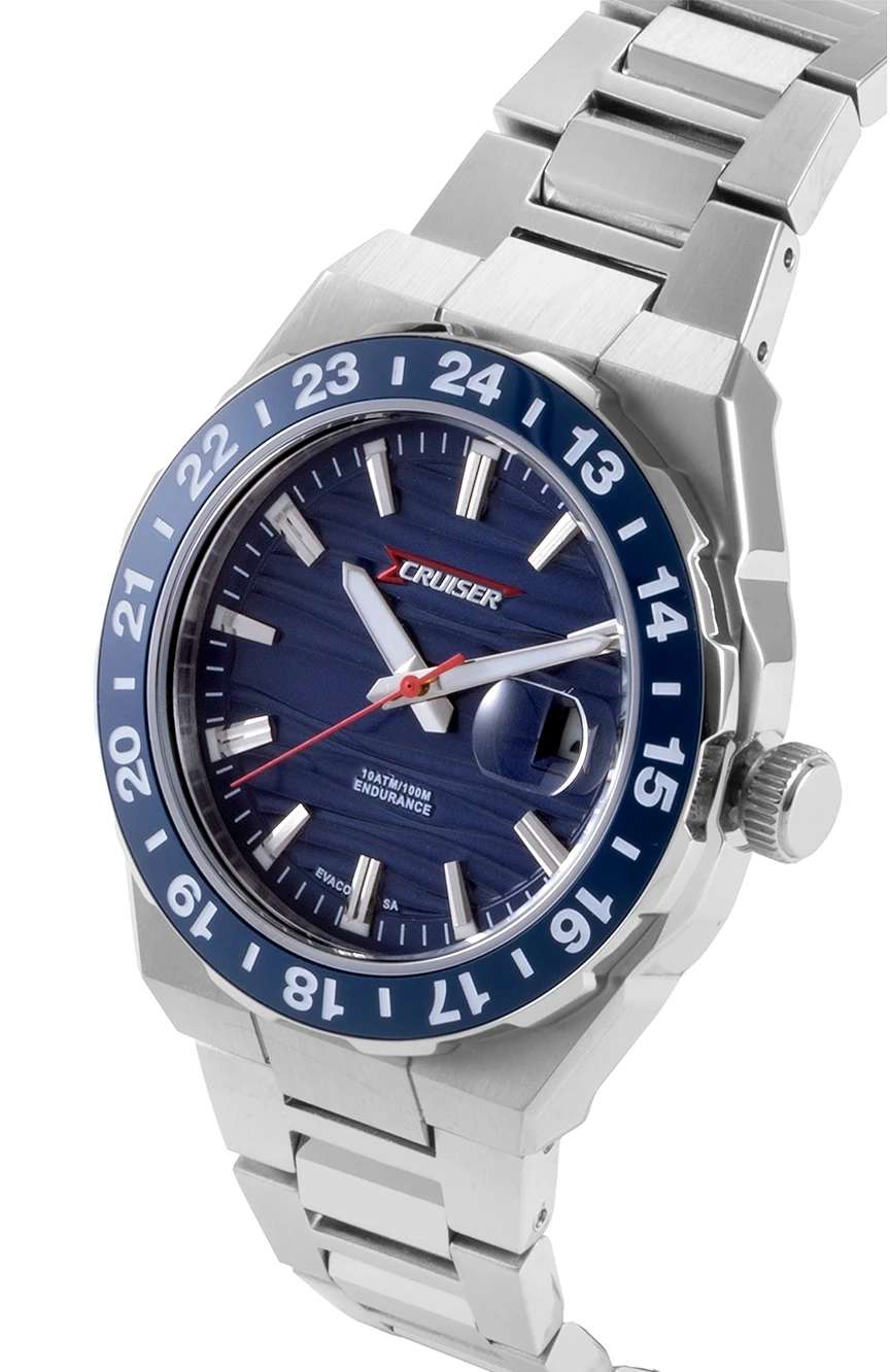 Cruiser Gents Silver Stainless Steel watch