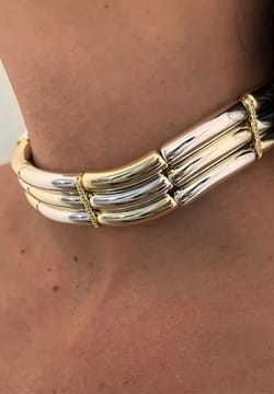 Colette Market Tube choker necklace