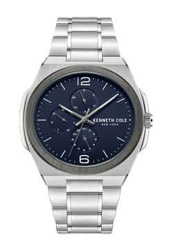 Kenneth Cole ساعة يد رجالية من كينيث كول بتقنية الكوارتز مصنوعة من الستانلس ستيل KCWGK0016203