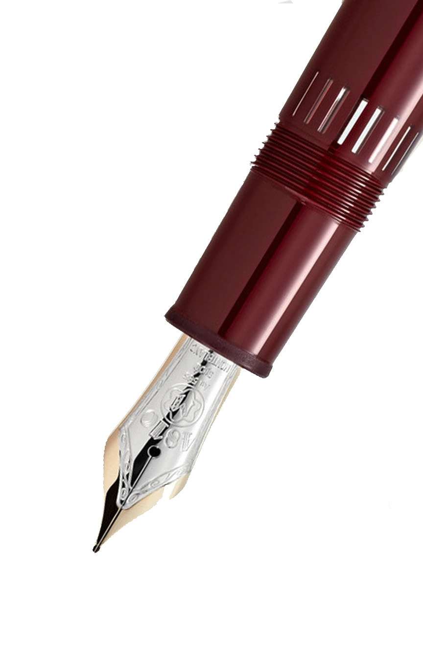 Montblanc Meisterstuck Burgundy Red LeGrand Fountain Pen