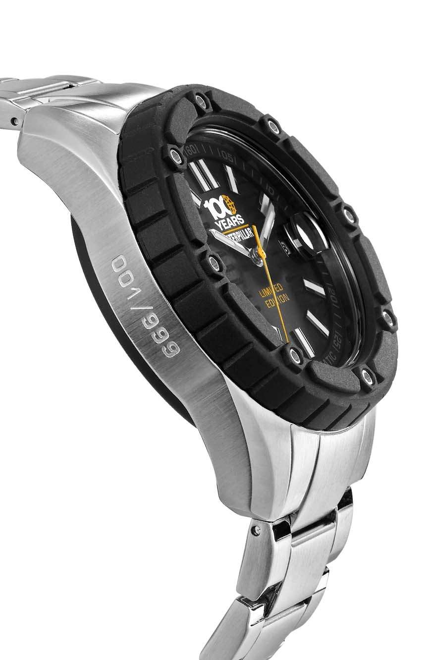 Cat Men Automatic Stainless Steel Watch