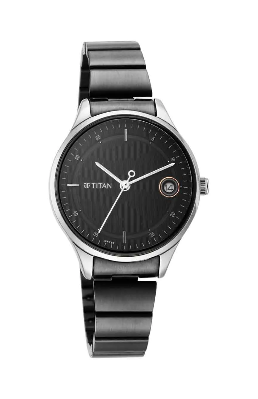 

Titan | Titan Workwear Silver Dial Women Watch With Stainless Steel Strap