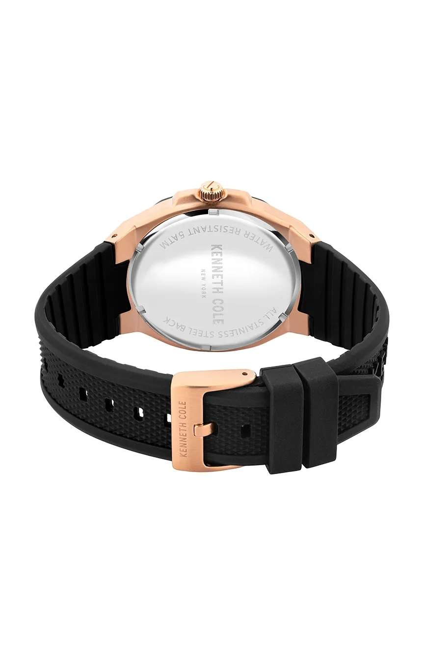 Kenneth Cole Kenneth Cole Mens Fashion Silicone Quartz Watch KCWGN2104801