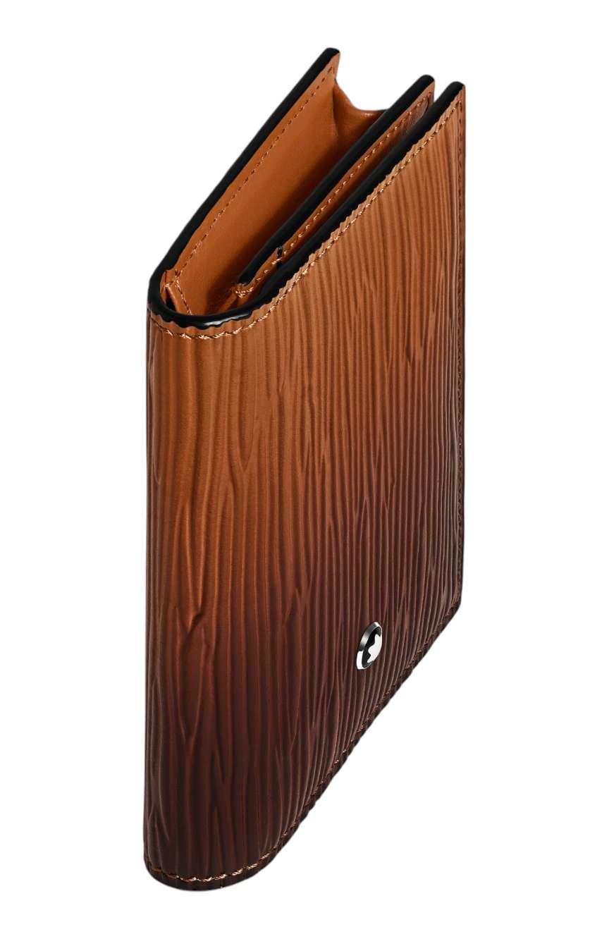 Montblanc Card Holder 4cc in Corteccia Sfumato Leather