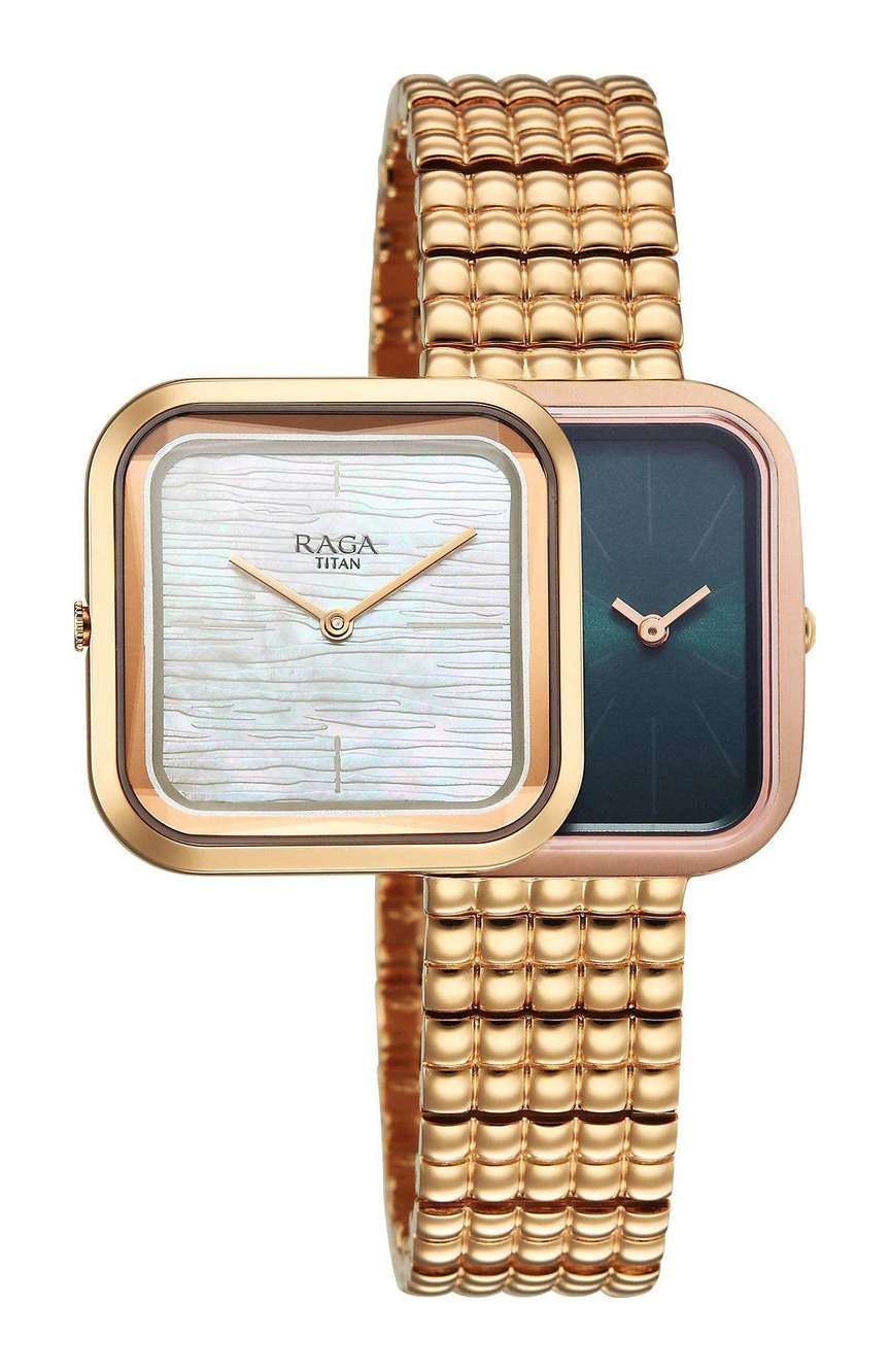 تيتان ساعة جليمرز كوارتز أنالوج