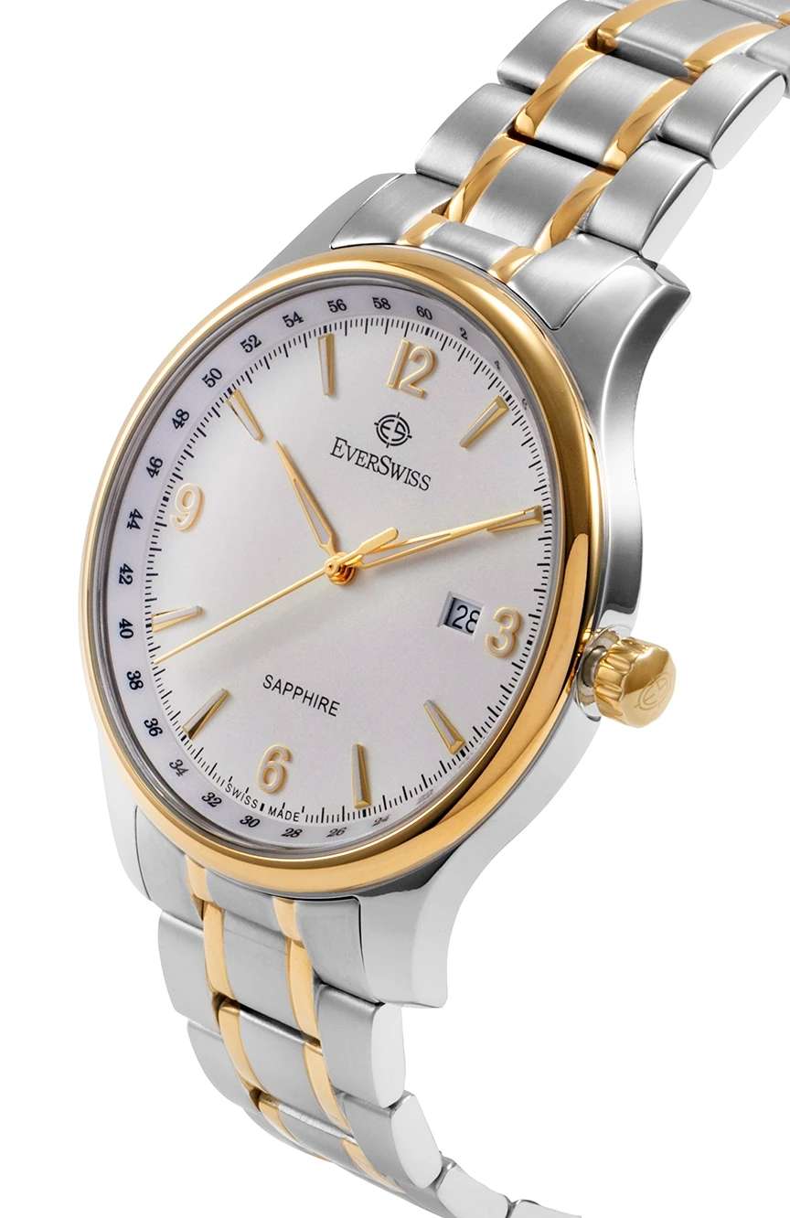 EverSwiss Gents Steel And Yellow Gold Stainless Steel watch
