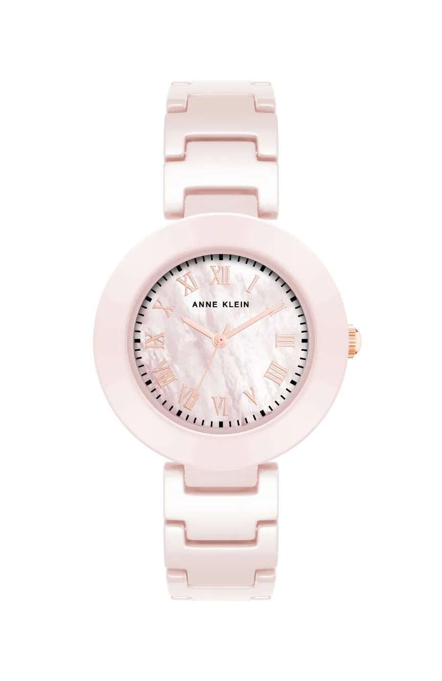 Pink ceramic watch sale