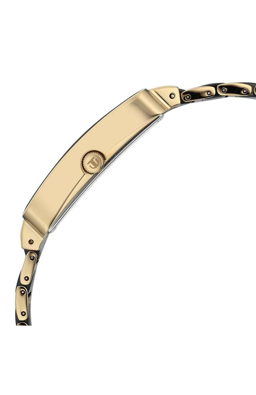 Titan Regalia Shaped Ceramic Quartz Analog with Date Green Dial Steel & Ceramic Strap Watch For Men