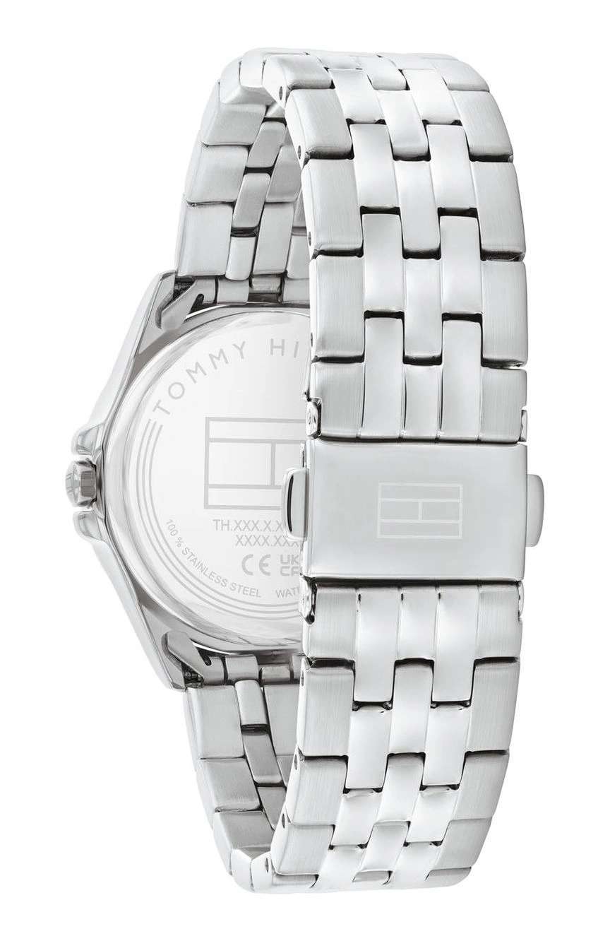 تومي هيلفجر ساعة جايد مقاس 30 مم بسوار ستانلس إستيل من تومي هيلفيغر للنساء