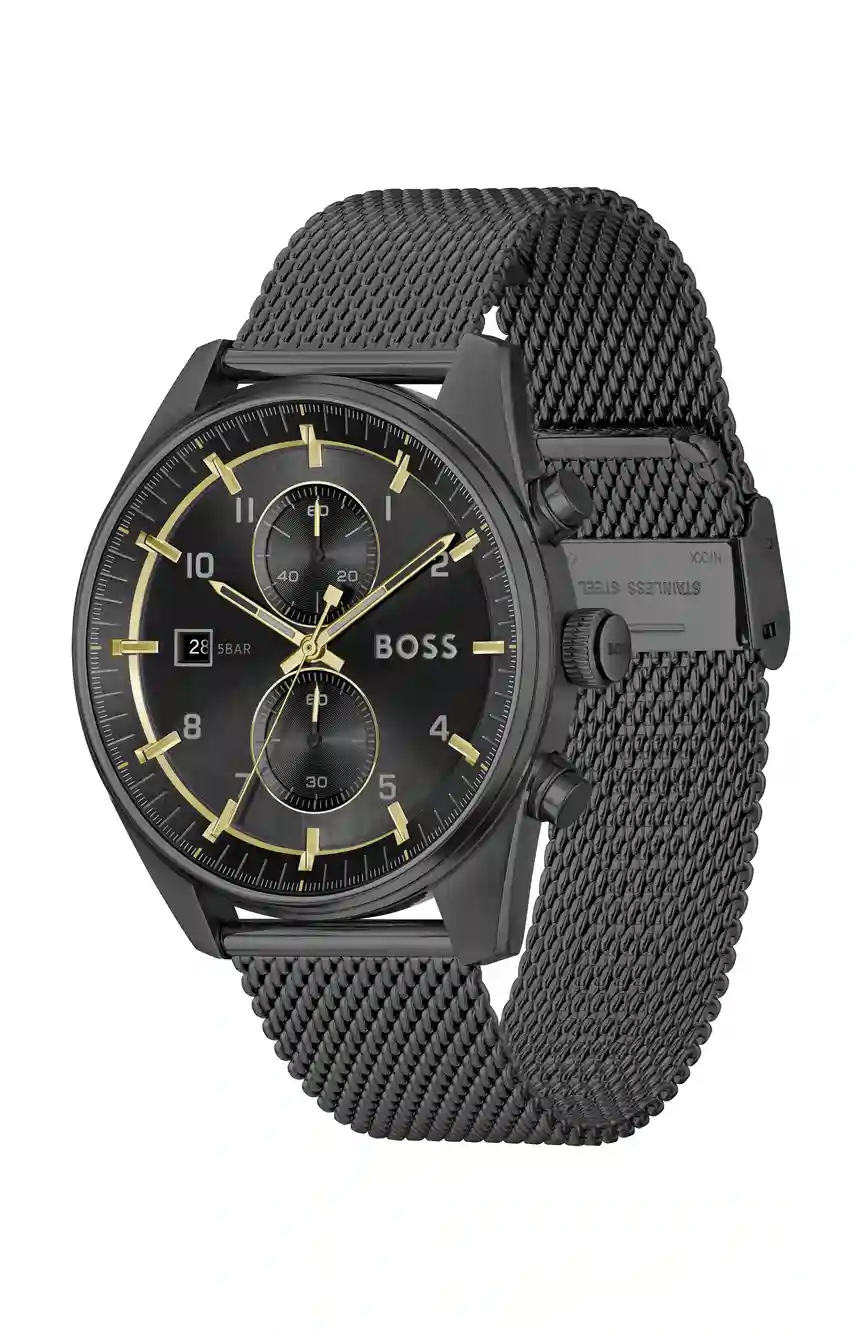 Boss Boss Mens Skytraveller Quartz 1514150 | RivoliShop.com