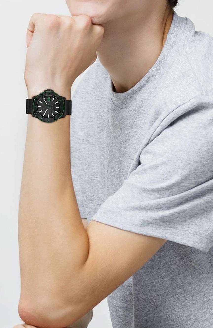 Lacoste Men .12.12 Scuba Round Silicone 43 mm