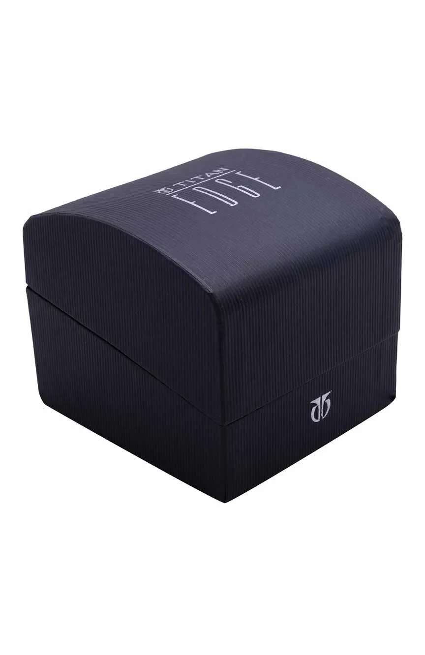 Titan Edge Ceramic Green Dial Analog Ceramic Strap watch for Men