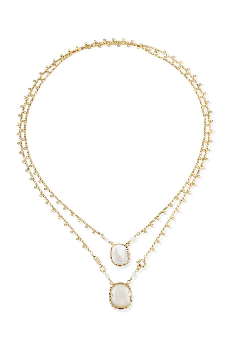 Gas Bijoux Double Row Scapulare Necklace