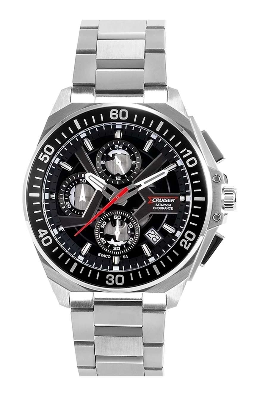 Cruiser Gents Silver Stainless Steel watch