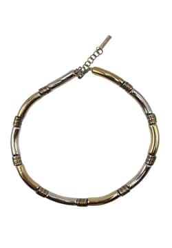 Colette Market Lil tube two tone necklace