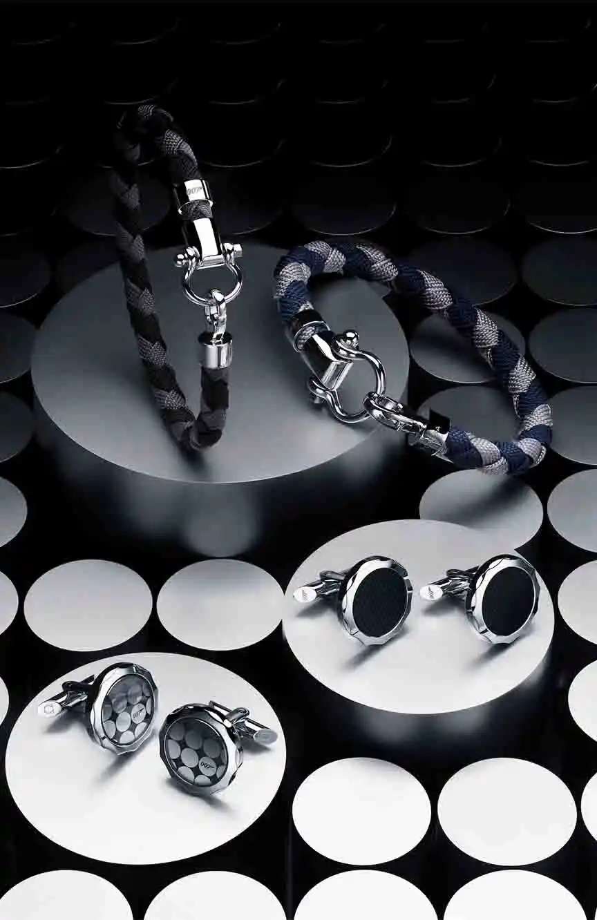 أوميغا سوار نايلون بمشبك ستانلس ستيل