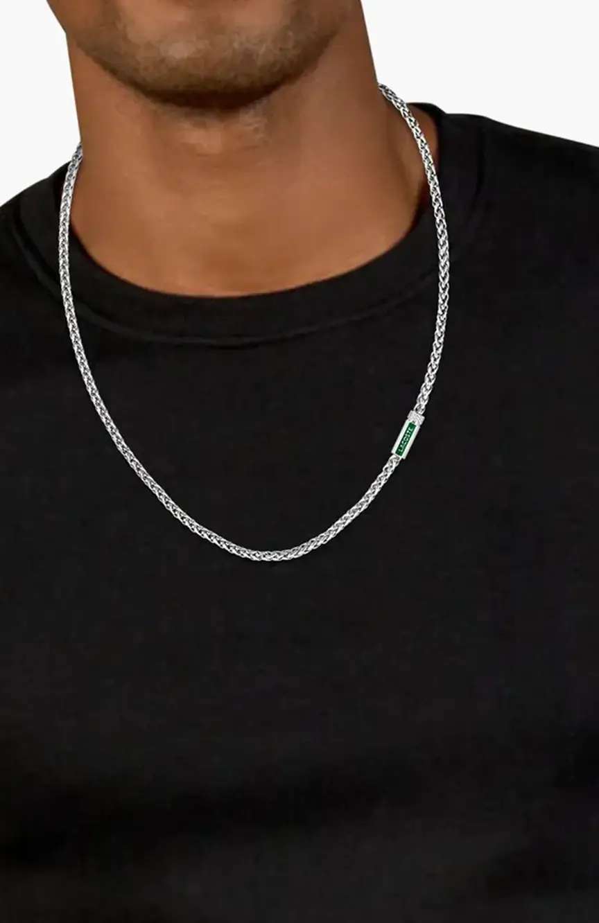 Lacoste Spelt Necklace