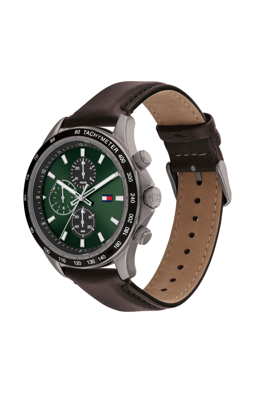 Tommy Hilfiger TOMMY HILFIGER MENS QUARTZ LEATHER WATCH - 1792017 ...