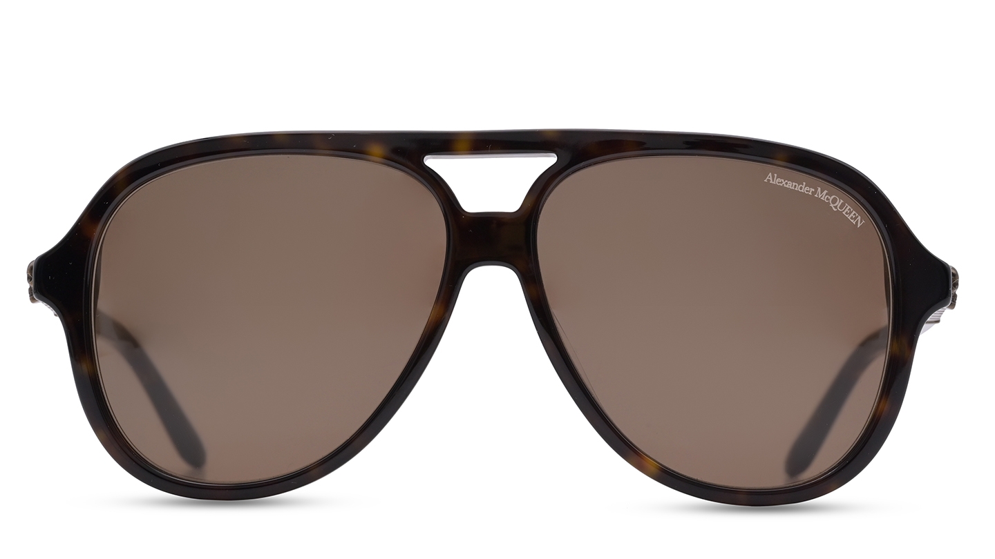 Alexander mcqueen havana sunglasses best sale