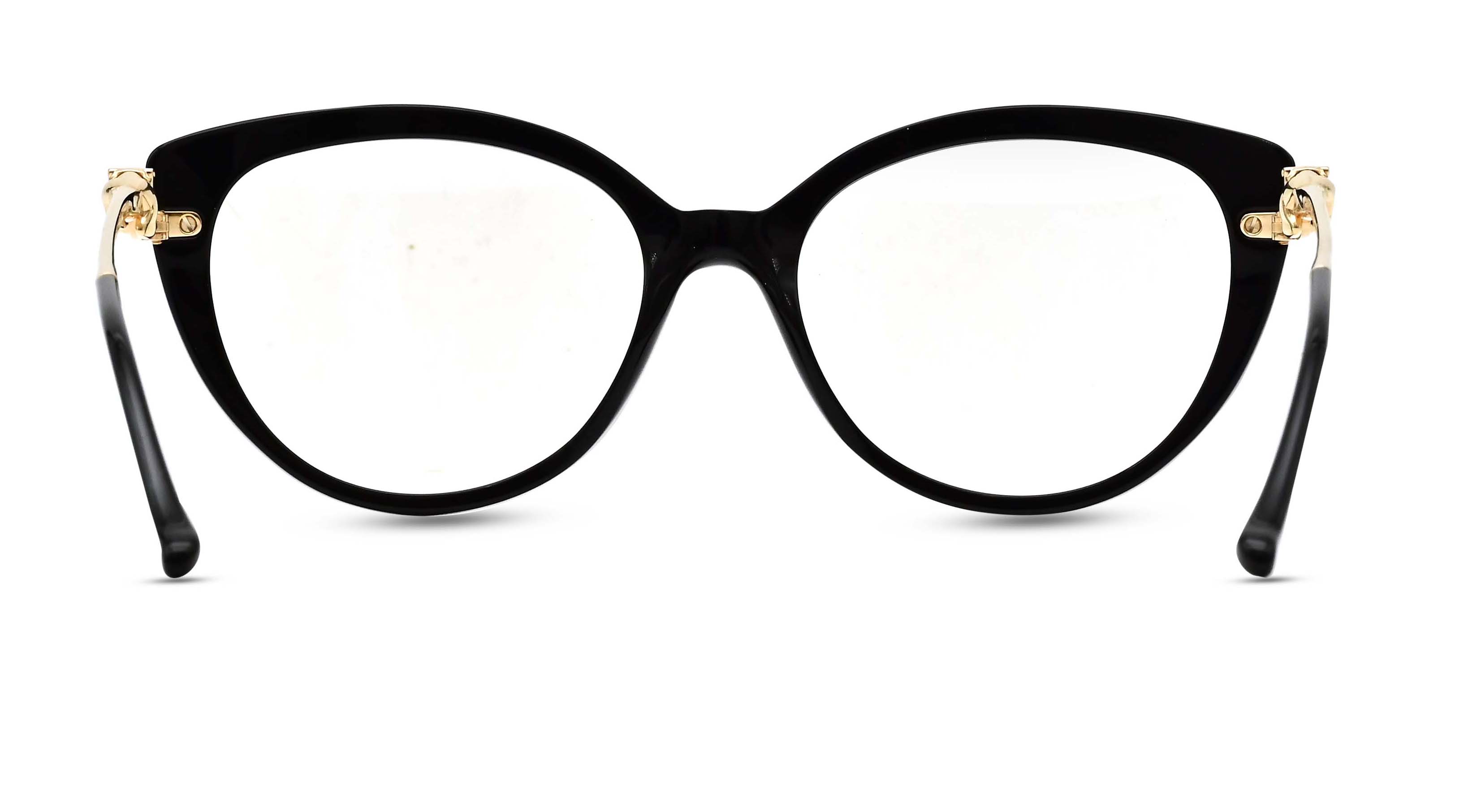 Cartier Women Cat Eye Black Eyeglass RivoliShop