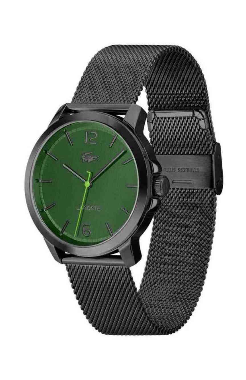 Lacoste men's outlet green watch