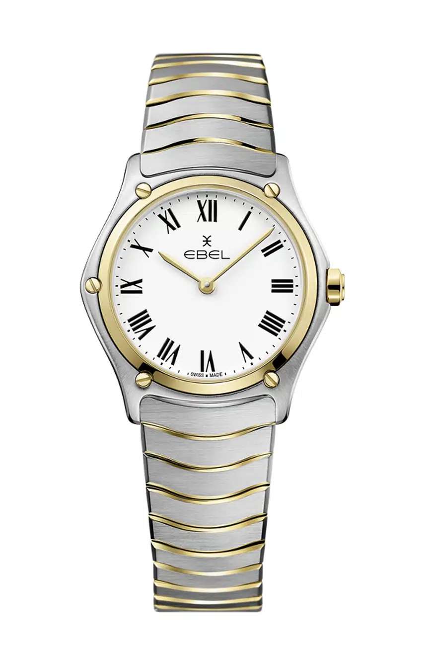Ebel Womens Sport Classic Quartz 18K Yellow Gold Watch