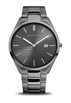 Bering ساعة بيرينج كوارتز نحيفة جدا للرجال