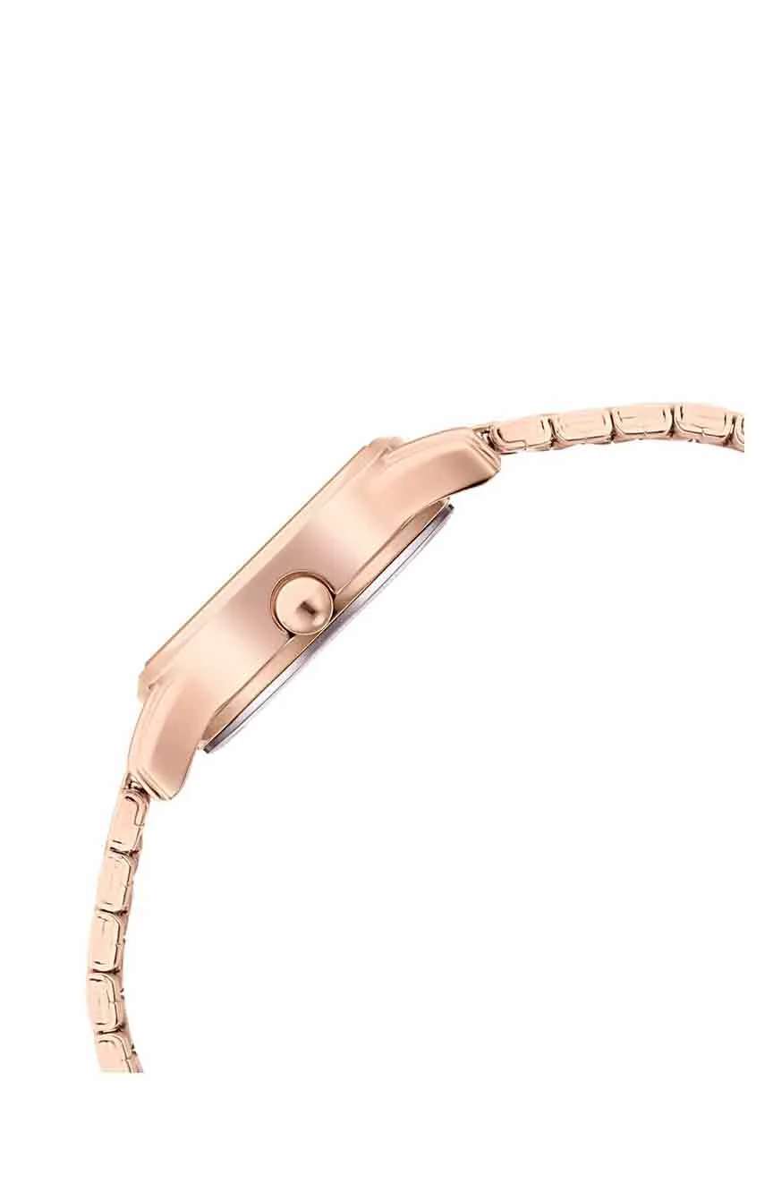 Titan Women's Lagan Watch: Rose Gold Accents & Refined Elegance