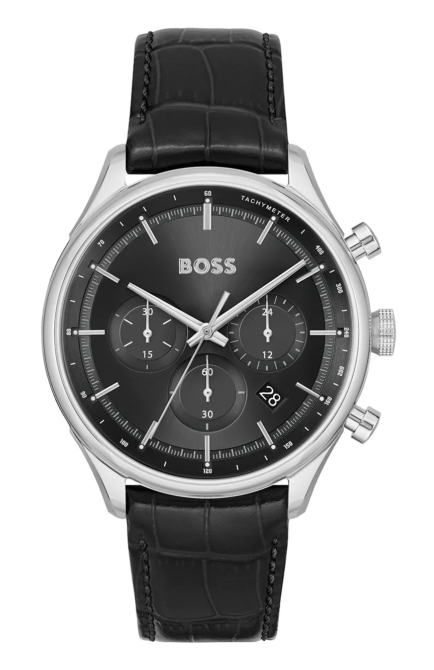 

Boss | men Boss Mens Quartz Leather Watch 1514049