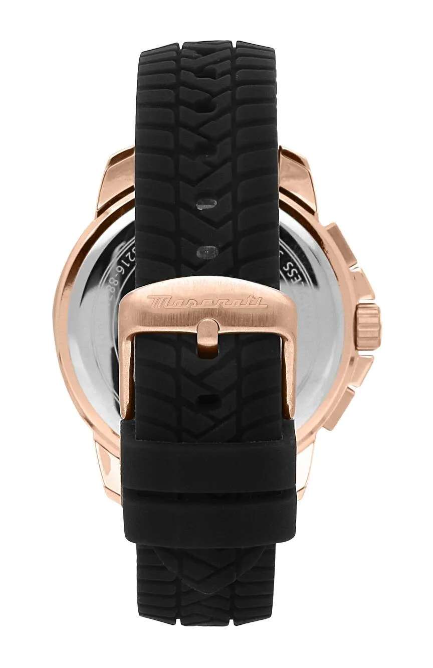 MASERATI Men Silicon Quartz Watch