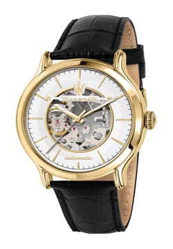 MASERATI Men Analog Leather Watch