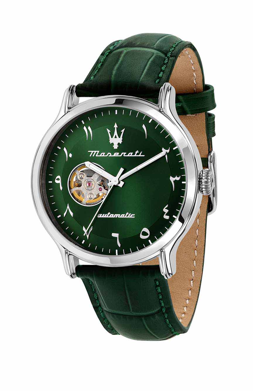 MASERATI Men Automatic Leather Watch | RivoliShop.com 