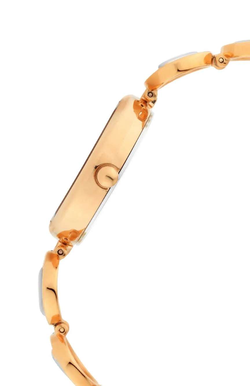 Titan Raga Viva Rose Gold Dial Women Watch With Metal Strap