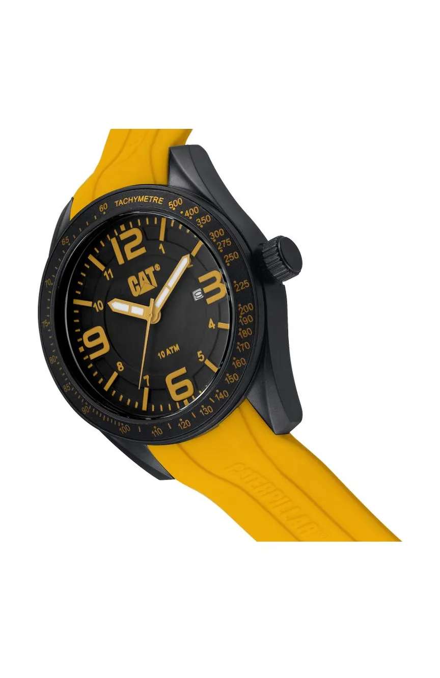 Cat Men Quartz Silicone Watch