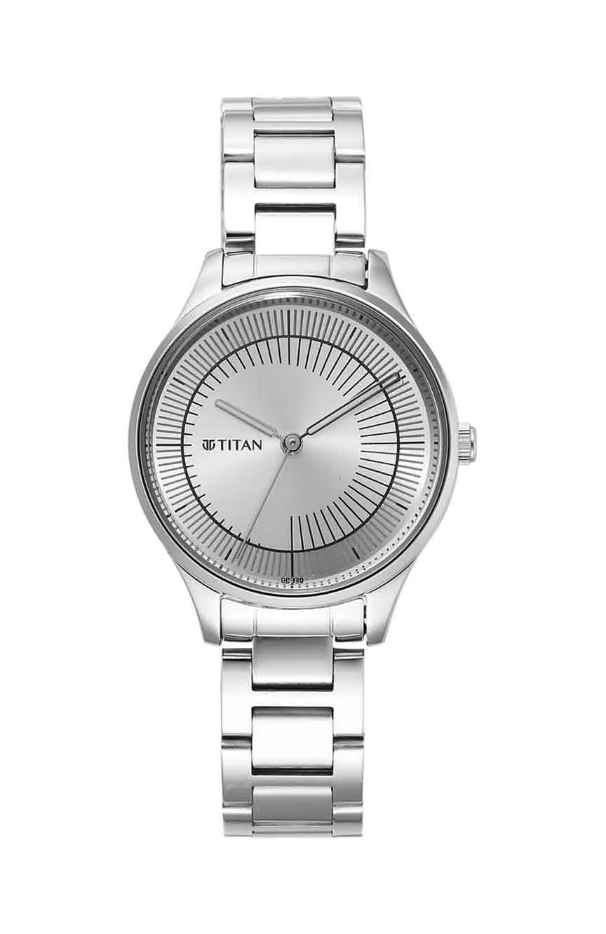 

Titan | Titan Yin & Yang Silver Dial Analog Stainless steel Strap Watch for Women