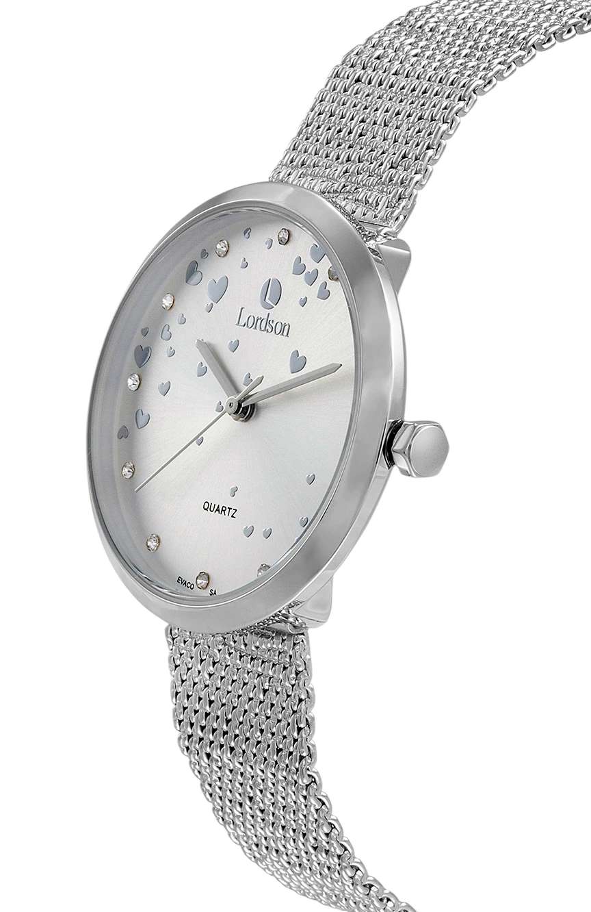 Lordson Ladies Silver Stainless Steel watch