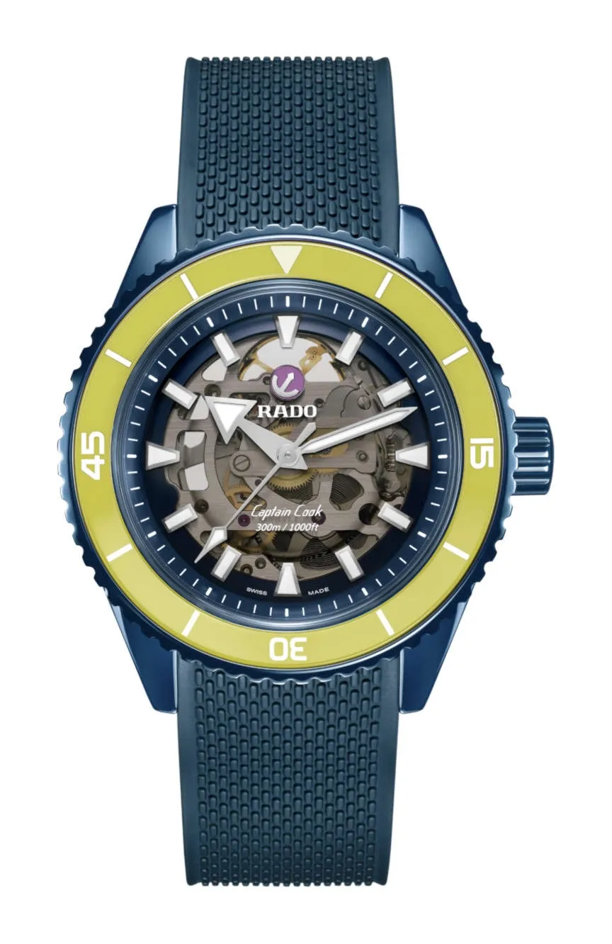 

Rado | Men's Captain Cook High Tech Ceramic Skeleton Limited Edition