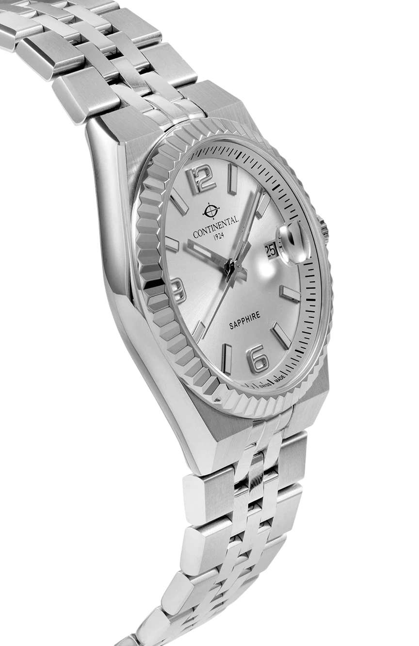 Continental Gents Silver Stainless Steel watch