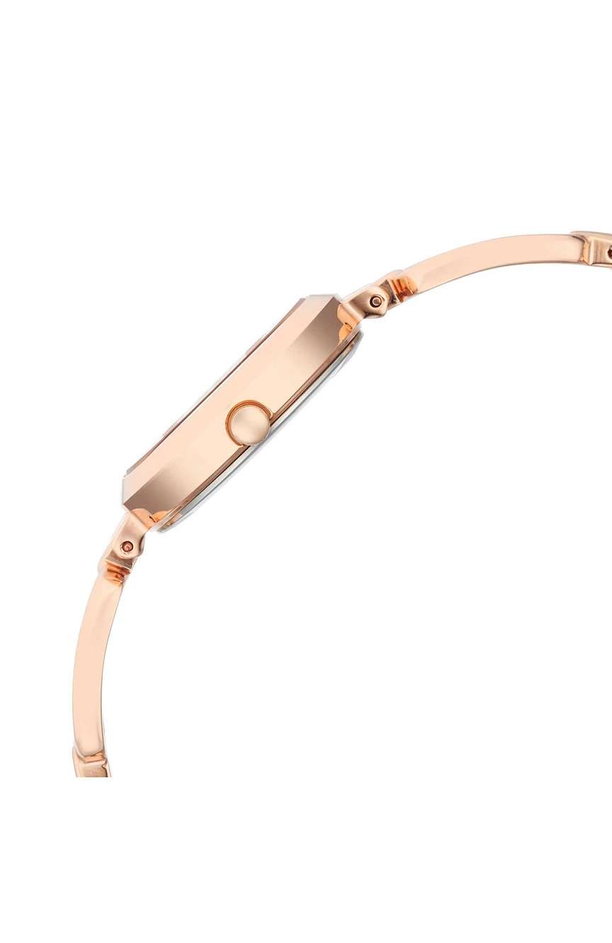Titan Raga Quartz Analog Rose Gold Round Dial Rose Gold Metal Strap Watch For Women