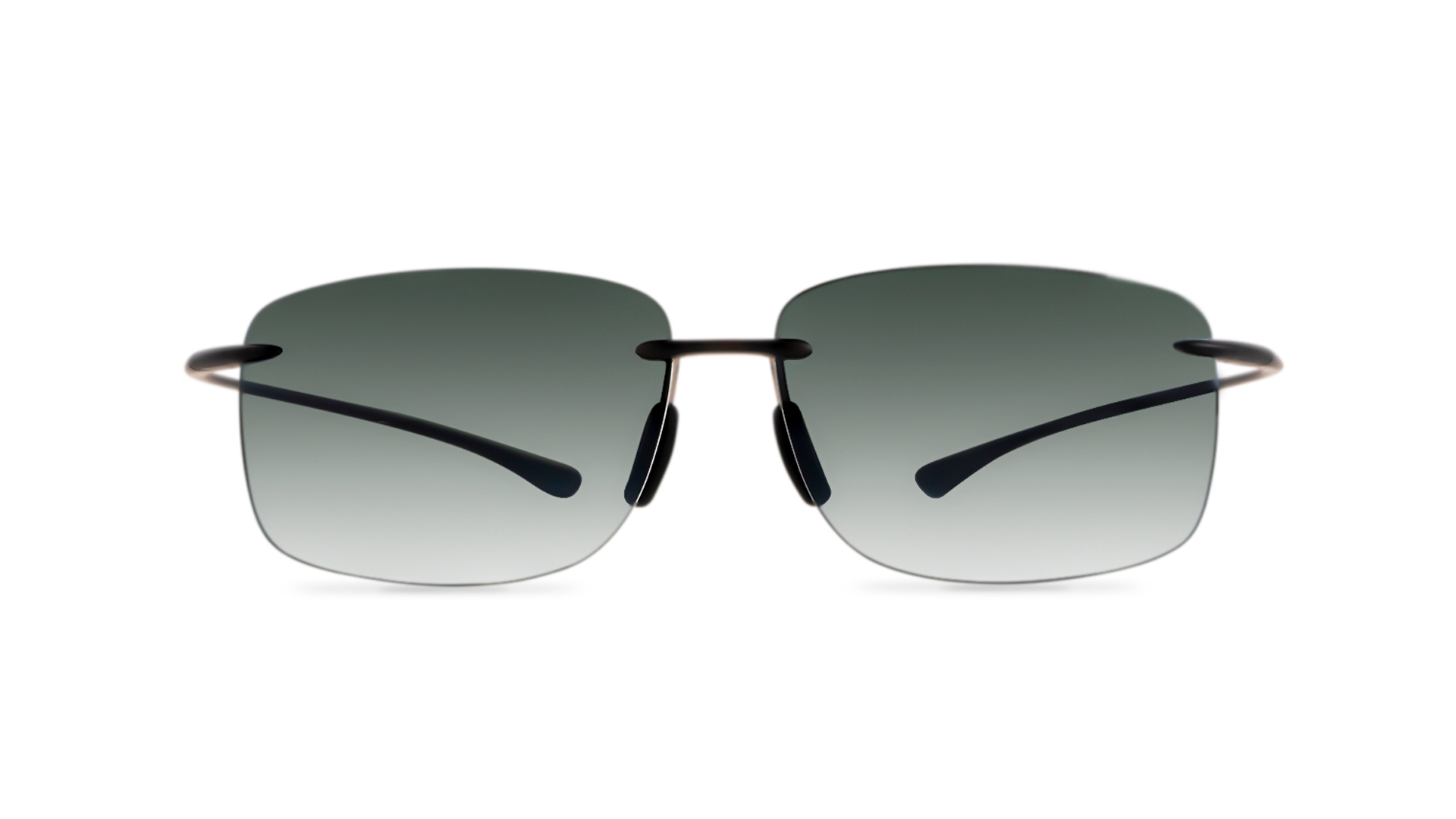 Maui Jim Unisex Rectangle Matte Grey Sunglass RivoliShop