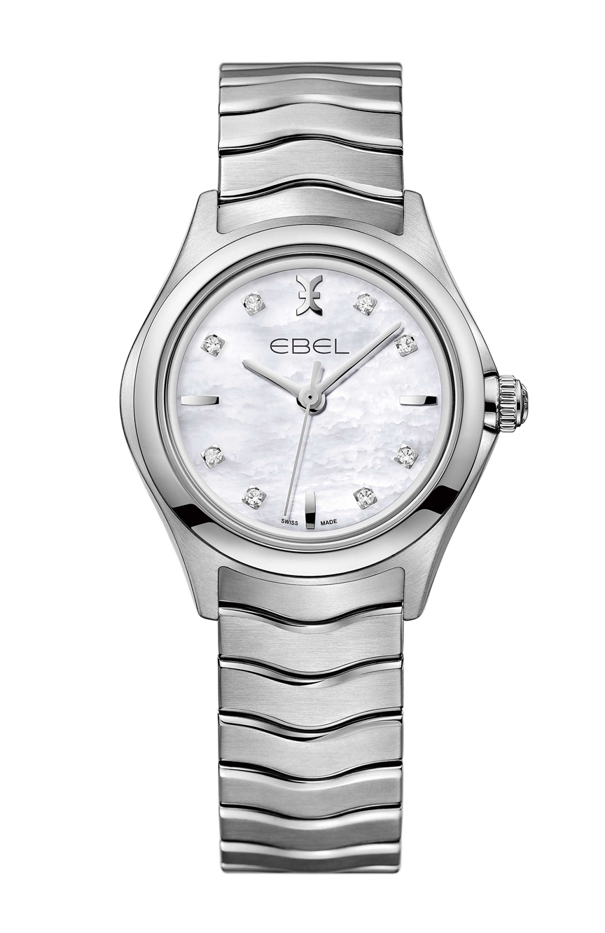 Ebel Womens Wave Quartz Stainless Steel Watch