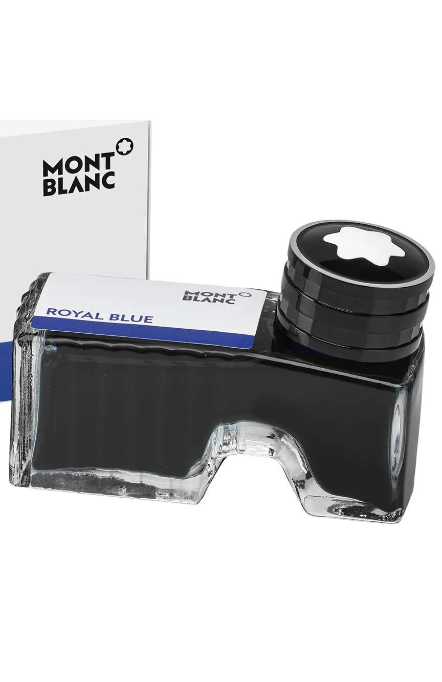 مون بلان زجاجة حبر 60 مل لون أزرق ملكي