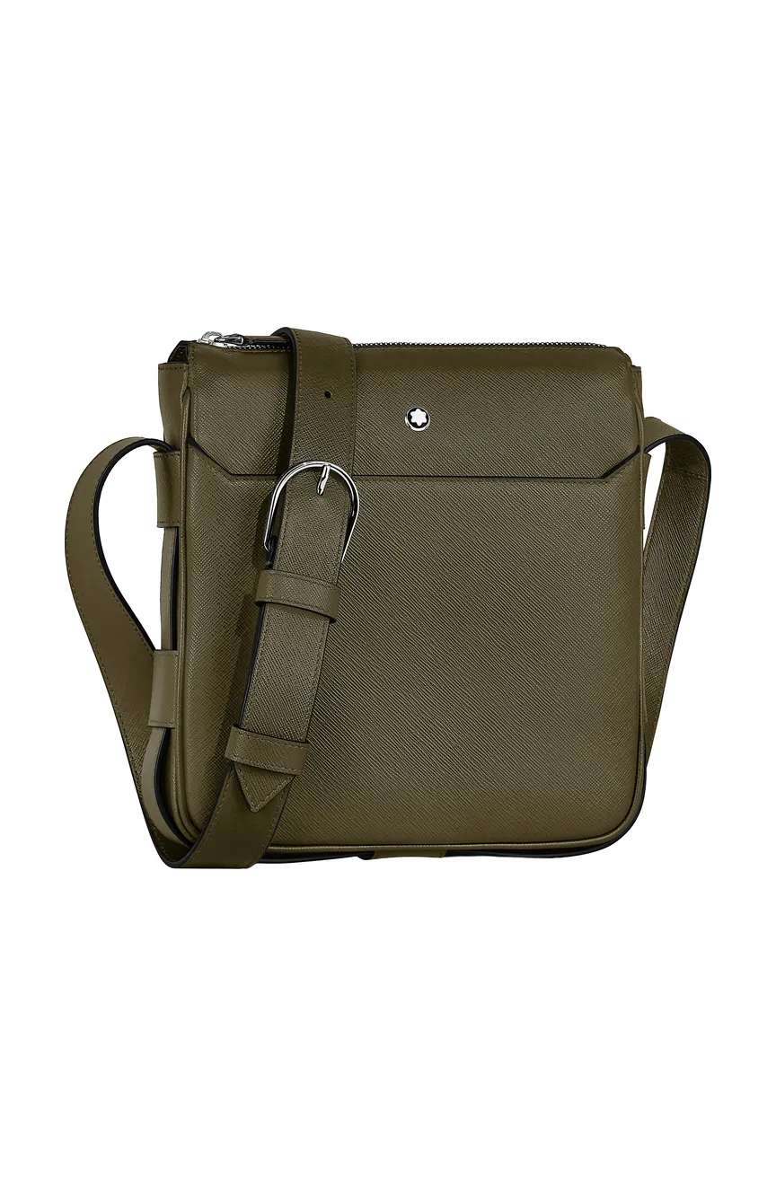 Montblanc Vertical Belt Messenger Bag in Sartorial Leather